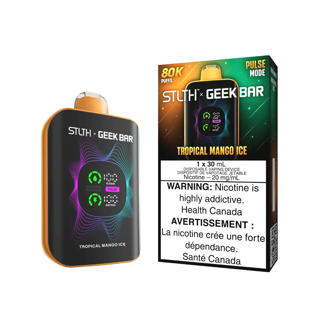 STLTH X GEEKBAR 80K (30ML) - TROPICAL MANGO ICE