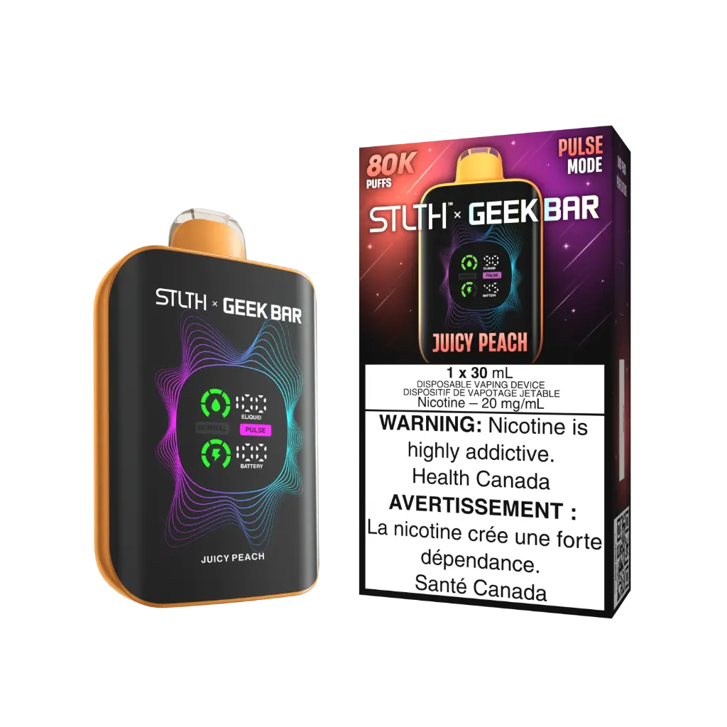STLTH X GEEKBAR 80K (30ML) - JUICY PEACH