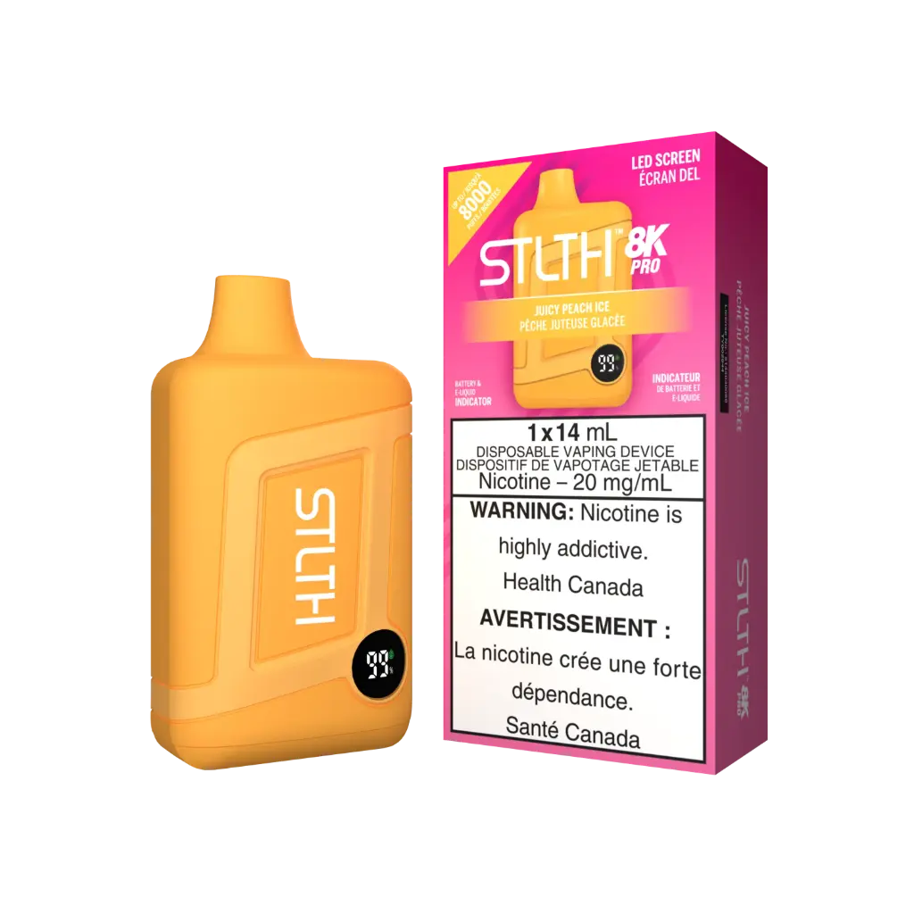 STLTH 8K PRO (14ML) - JUICY PEACH ICE