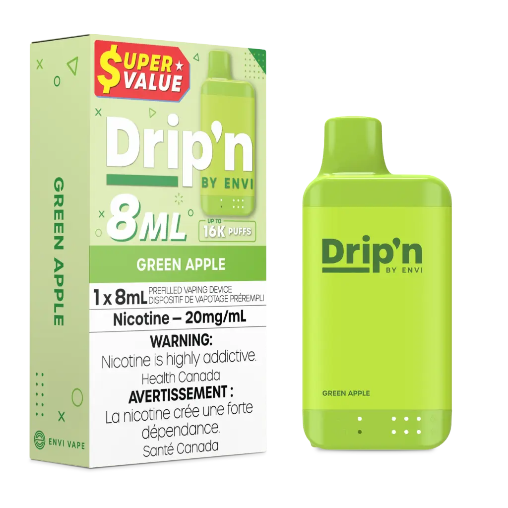 DRIP'N 16K (8 ML) - Green Apple