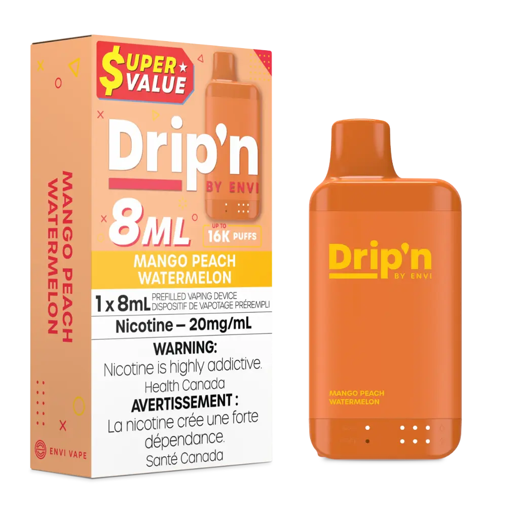 DRIP'N 16K (8 ML) - Mango Peach Watermelon