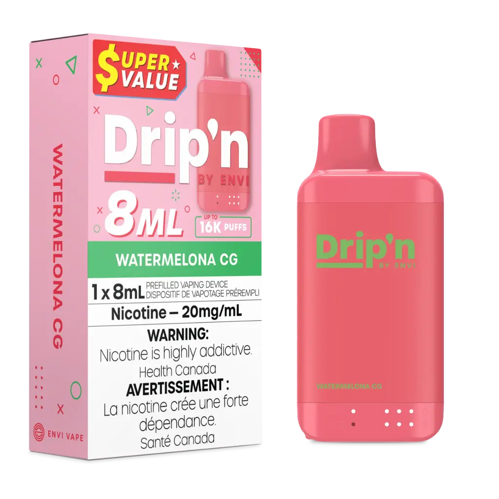 DRIP'N 16K (8 ML) - Watermelona CG