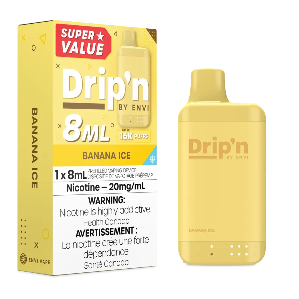 DRIP'N 16K (8 ML) - Banana Ice