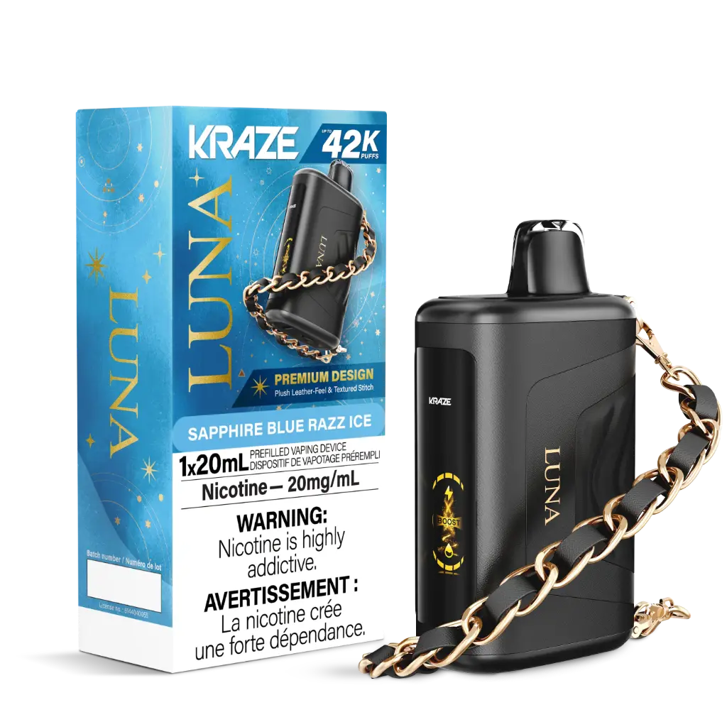 KRAZE LUNA 42K (20ML) - Sapphire Blue Razz Ice