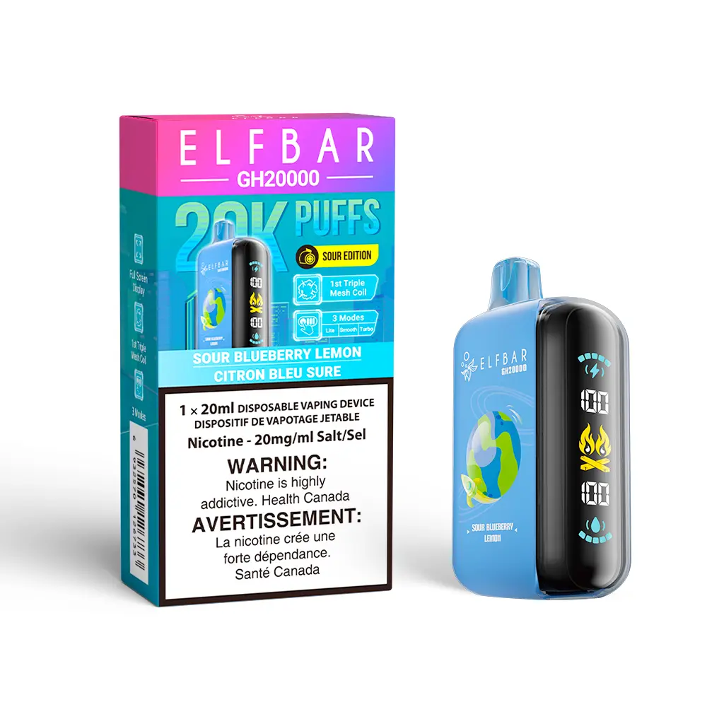 ELFBAR GH20K (20ML) - SOUR BLUEBERRY LEMON