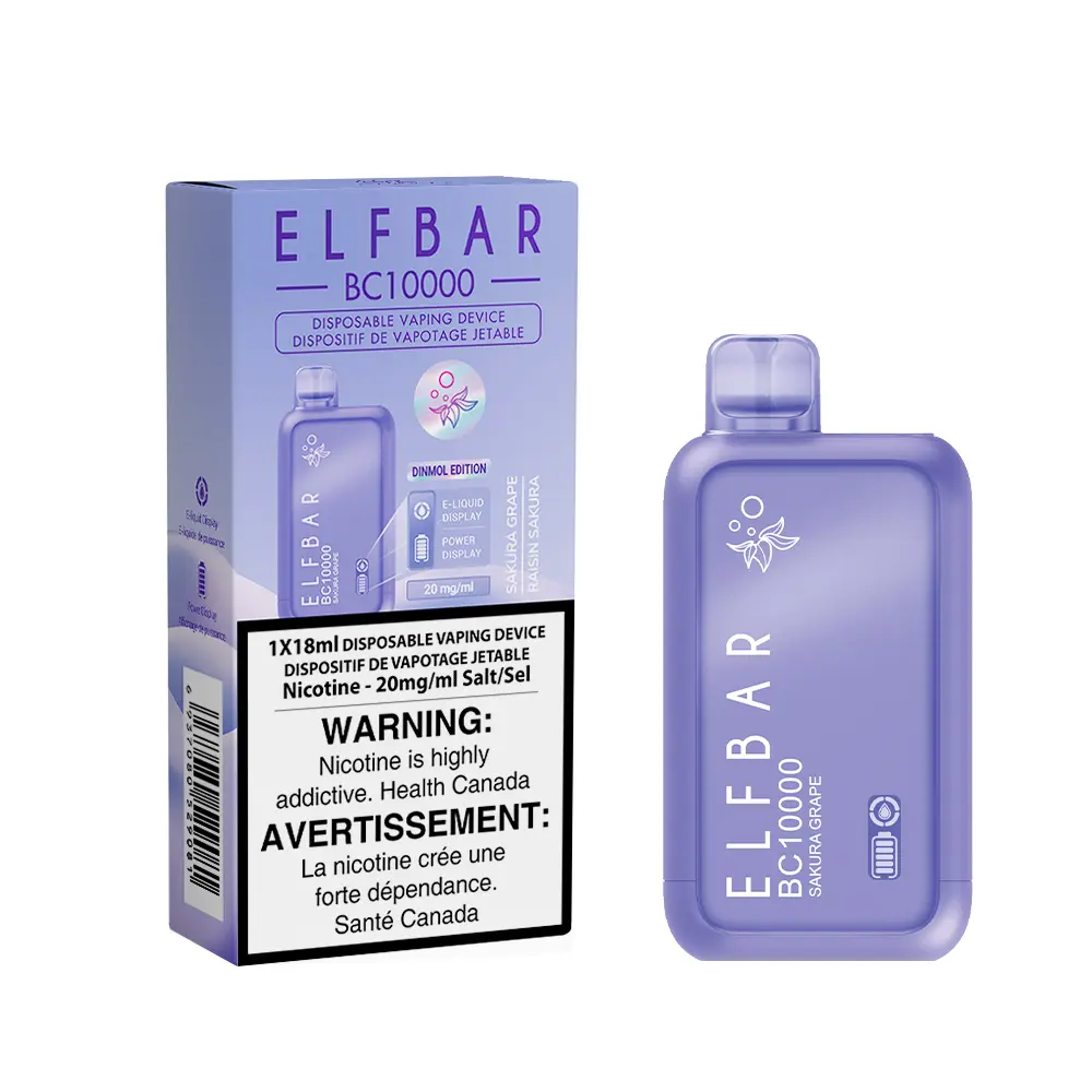 ELFBAR BC10K (16ML) - SAKURA GRAPE