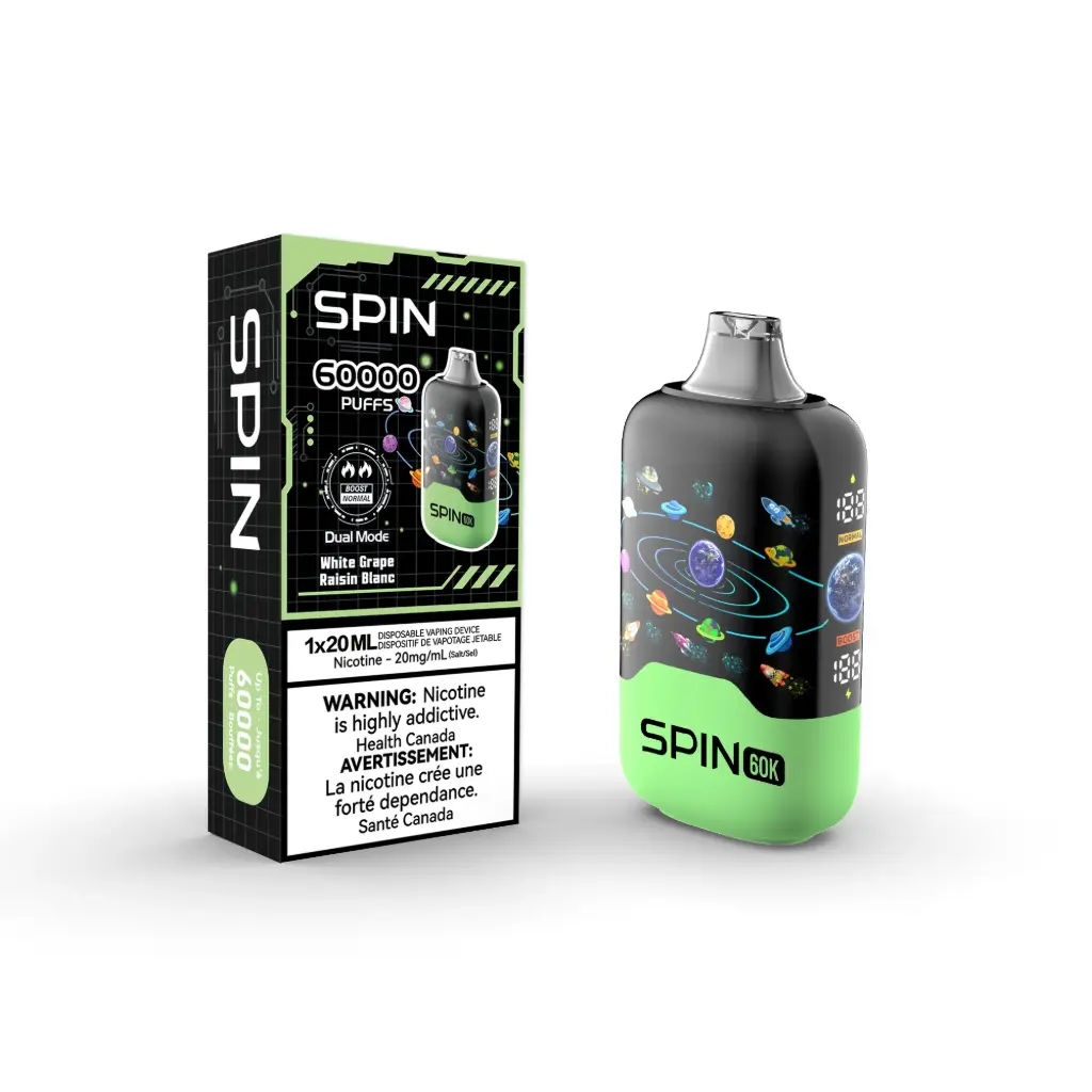 SPIN 60K (20ML) - White Grape