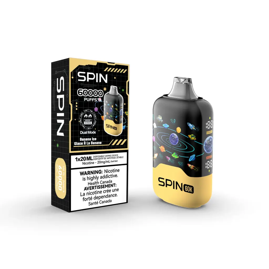 SPIN 60K (20ML) - Banana Ice