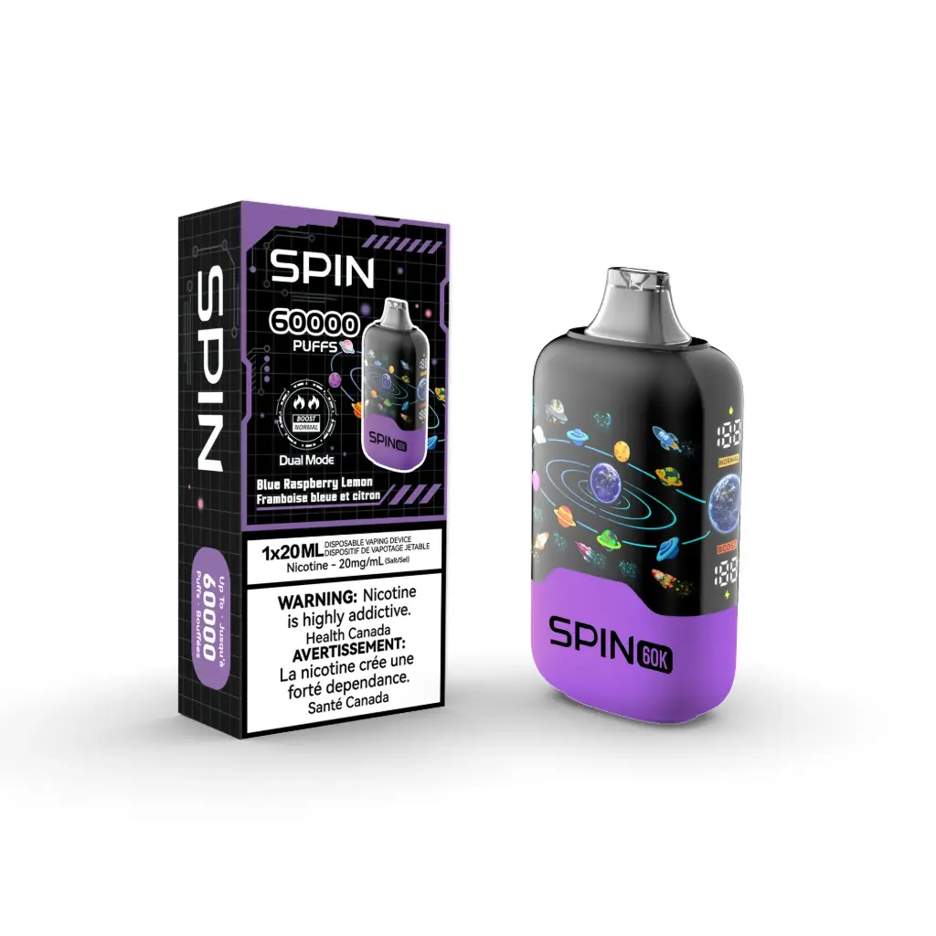 SPIN 60K (20ML) - Blue Raspberry Lemon