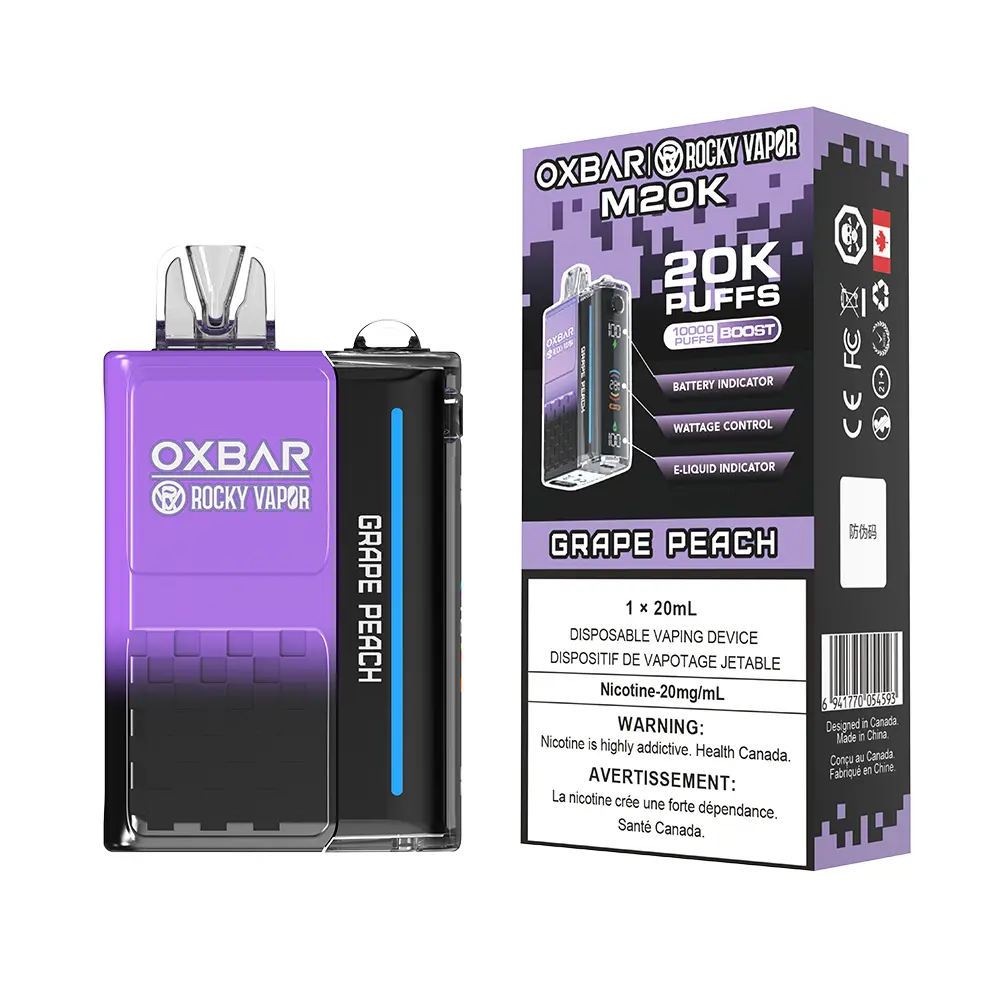 OXBAR M20K (20ML) - Grape Peach