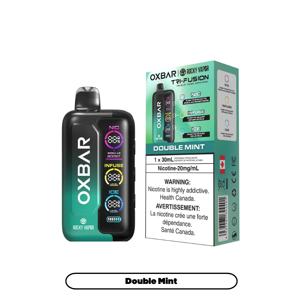 OXBAR TRI-FUSION (30ML) - Double Mint