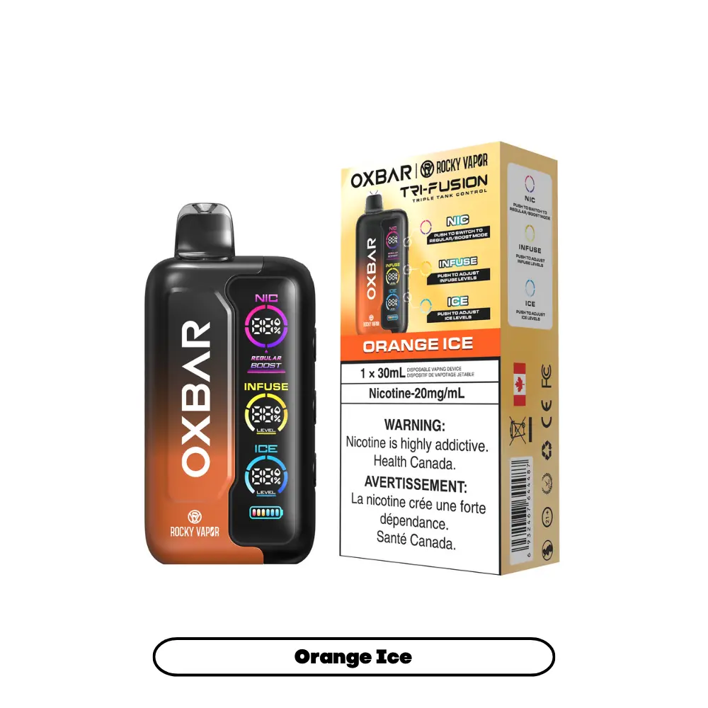 OXBAR TRI-FUSION (30ML) - Orange Ice