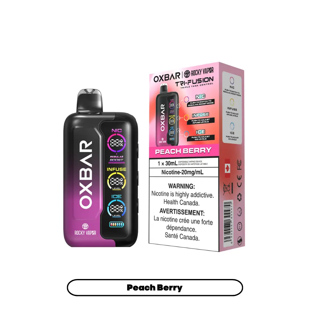 OXBAR TRI-FUSION (30ML) - Peach Berry