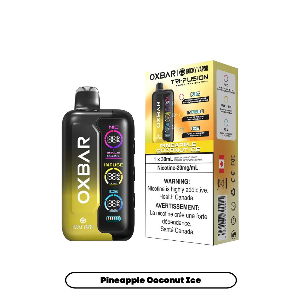 OXBAR TRI-FUSION (30ML) - Pineapple Coconut Ice