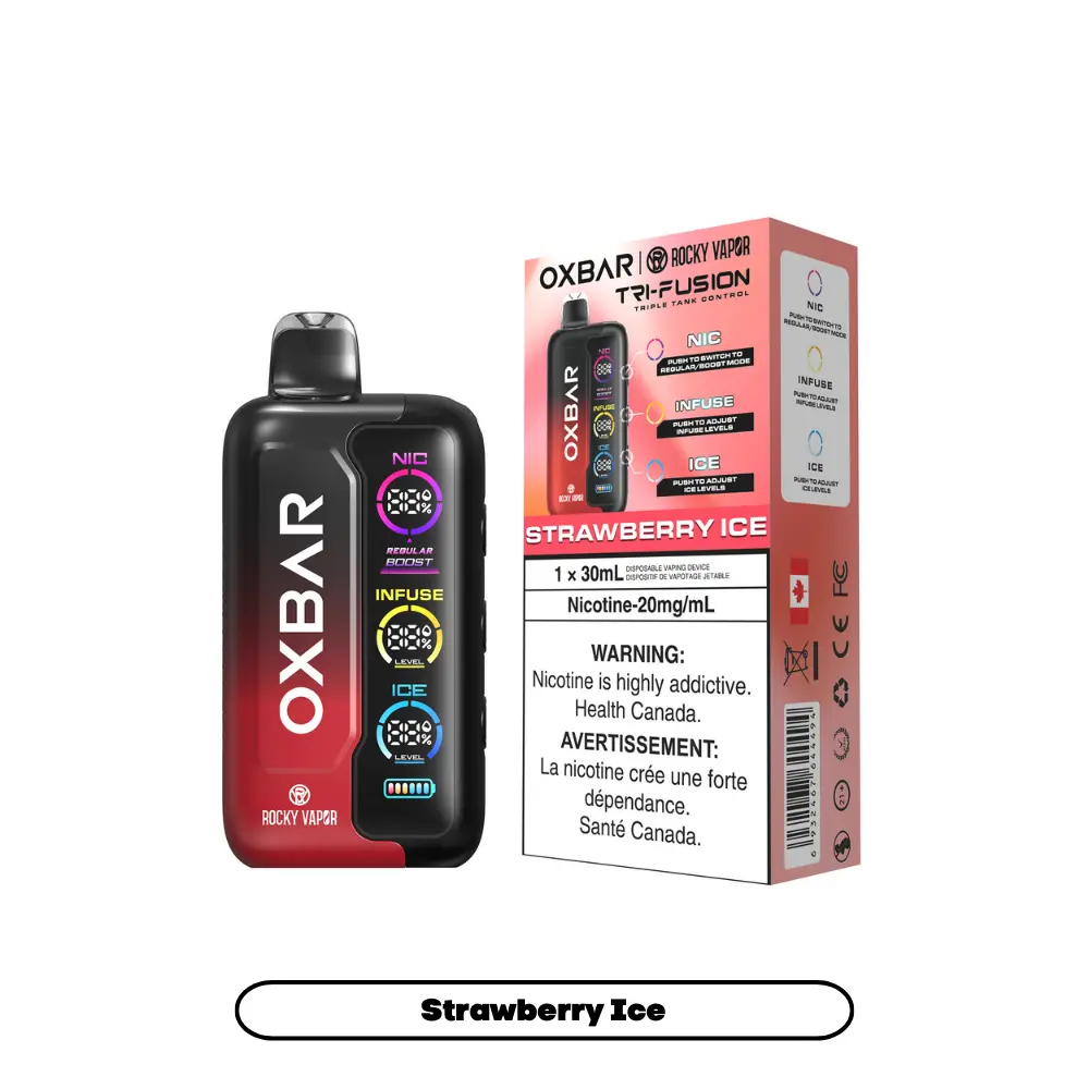 OXBAR TRI-FUSION (30ML) - Strawberry Ice