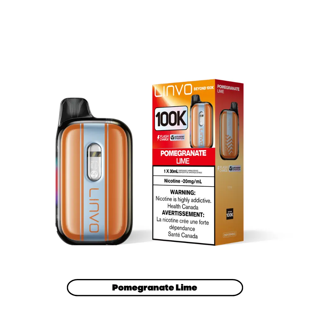 LINVO Beyond 100K (30ML) - Pomegranate Lime Ice