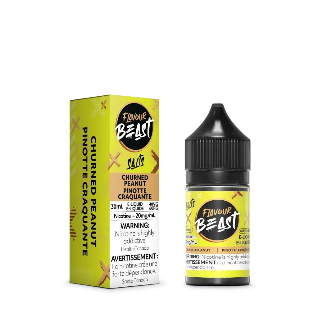 Flavour Beast E-Liquid- 30ML - · Churned Peanut