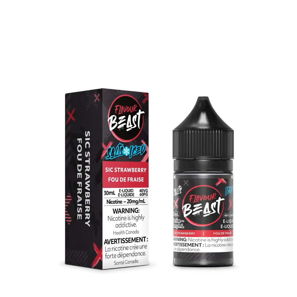Flavour Beast E-Liquid- 30ML - · Sic Strawberry