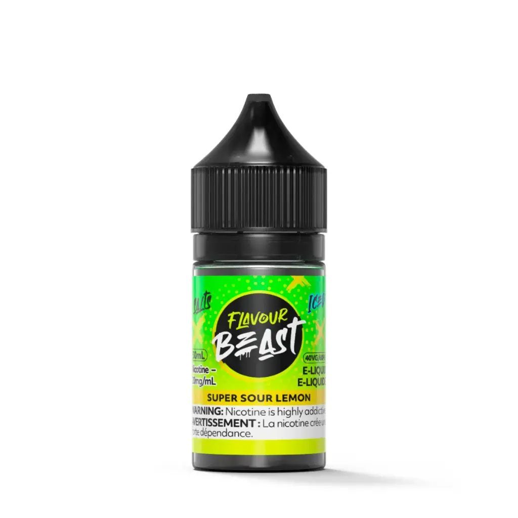 Flavour Beast E-Liquid- 30ML - · Super Sour Lemon