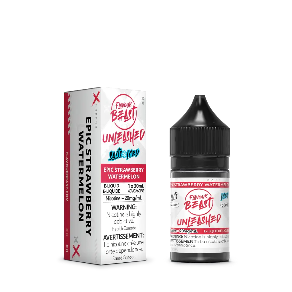 Flavour Beast Unleashed E-Liquid- 30ML - · Epic Strawberry Watermelon