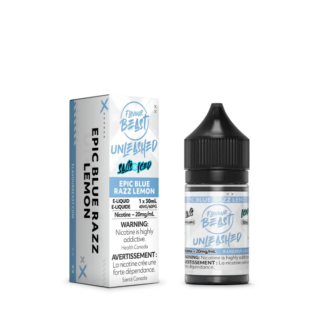 Flavour Beast Unleashed E-Liquid- 30ML - Epic Blue Razz Lemon