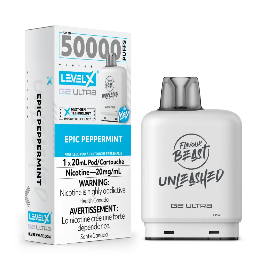 Flavour Beast UNLEASHED G2 Ultra 50K POD (20ML) - Epic Peppermint