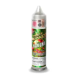 Twelve Monkeys Freebase E-Liquid- 60ml - Hakuna