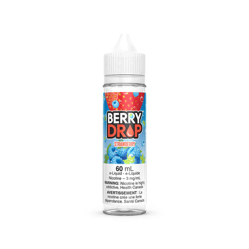 BERRY DROP FREEBASE E-Liquid 60ML - STRAWBERRY